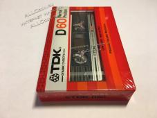 Аудио Кассета TDK D 60 1982 год.  / Япония / - Аудио Кассета TDK D 60 1982 год.  / Япония /