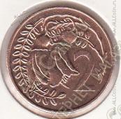20-63 Новая Зеландия 2 цента 1984г. КМ # 32.1 бронза 4,14гр. 21,08мм - 20-63 Новая Зеландия 2 цента 1984г. КМ # 32.1 бронза 4,14гр. 21,08мм