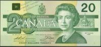 Канада 20 долларов 1991г. P.97а - UNC