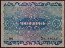 Австрия 100 крон 1922 г. P.77 UNC - Австрия 100 крон 1922 г. P.77 UNC