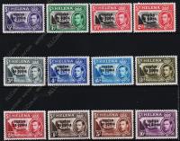 Тристан Да Кунья 12 марок п/с 1952г SG.1-12*/** Парусники (1-5)