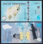 Арктика 6 долларов 2013г. UNC*
