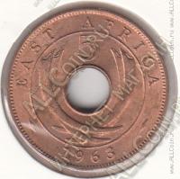 29-114 Восточная Африка 5 центов 1963г. КМ # 37 бронза 5,77гр. 