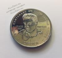 Монета Гибралтар 1 крона 1996 года. КМ#465 UNC (4-52)