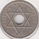 35-120 Британская Западная Африка 1/2 пенни 1919г. Бронза