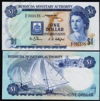 Бермуды 1 доллар 1988г. P.28d - UNC