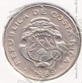 24-53 Коста-Рика 5 сентимо 1969г. КМ # 184.2 медно-никелевая 1,0 гр. 15мм - 24-53 Коста-Рика 5 сентимо 1969г. КМ # 184.2 медно-никелевая 1,0 гр. 15мм