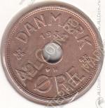 24-142 Дания 2 эре 1931г. КМ # 827.2 бронза 3,8гр